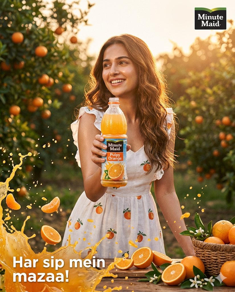 Minute Maid Pulpy Orange Commercial Ad