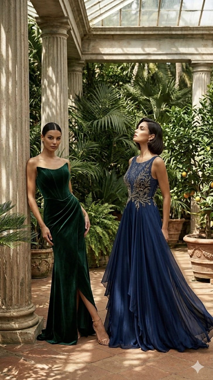 Elegant Greenhouse Fashion Editorial