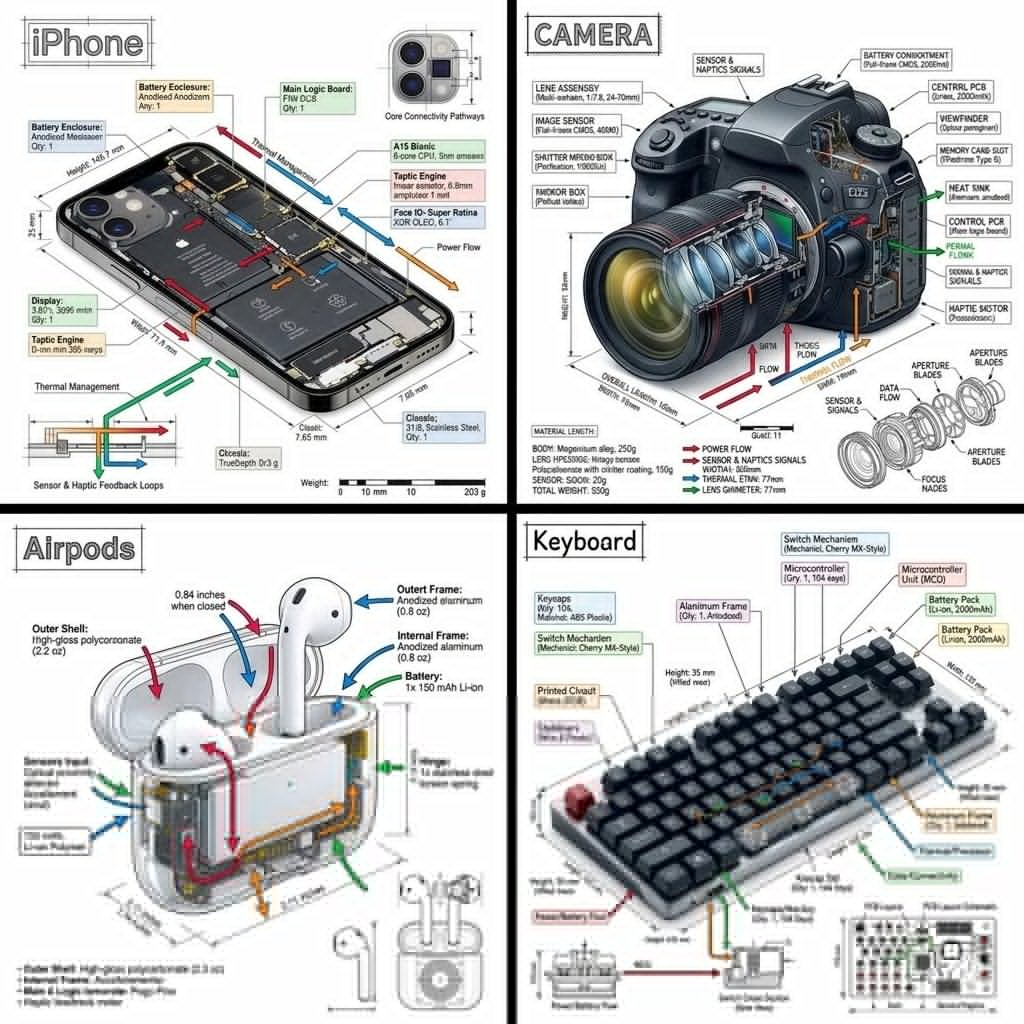 Ultra-detailed Engineering Infographic